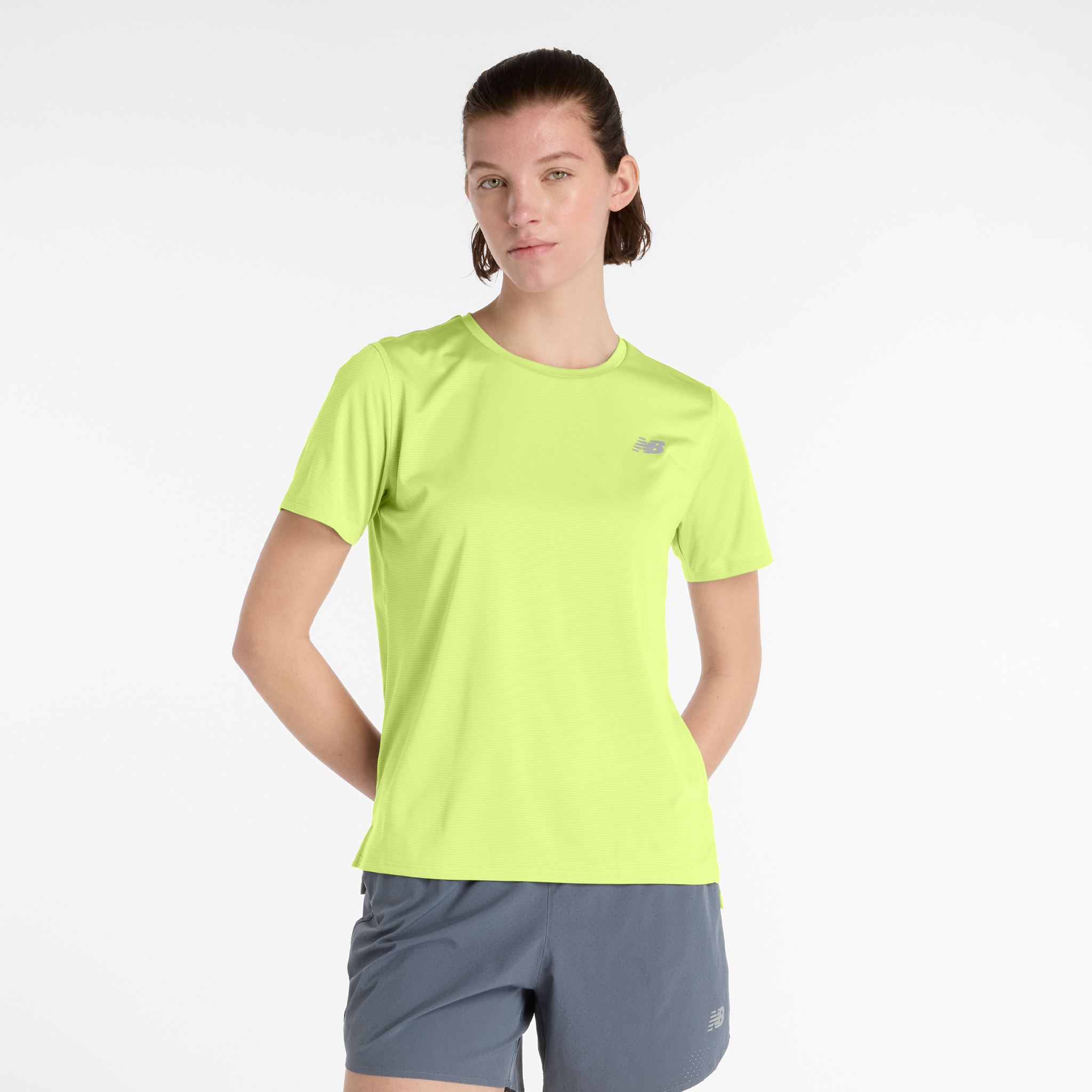 Koszulka damska New Balance WT41222AFG – zielona