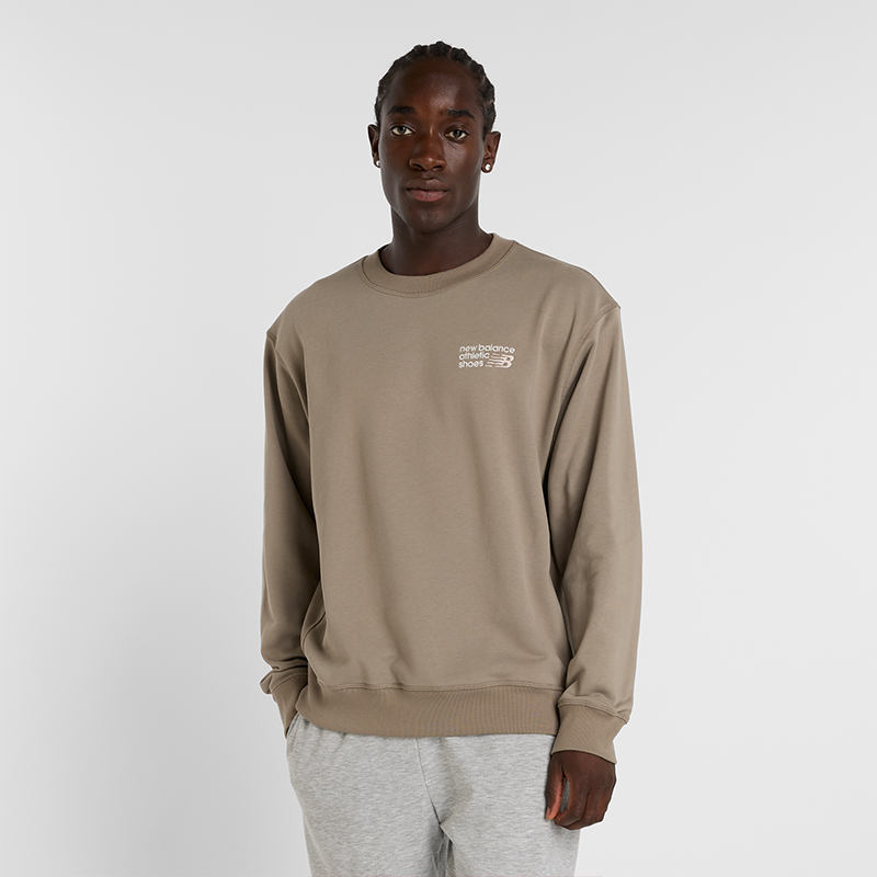 Bluza męska New Balance MT41547DOK – beżowa