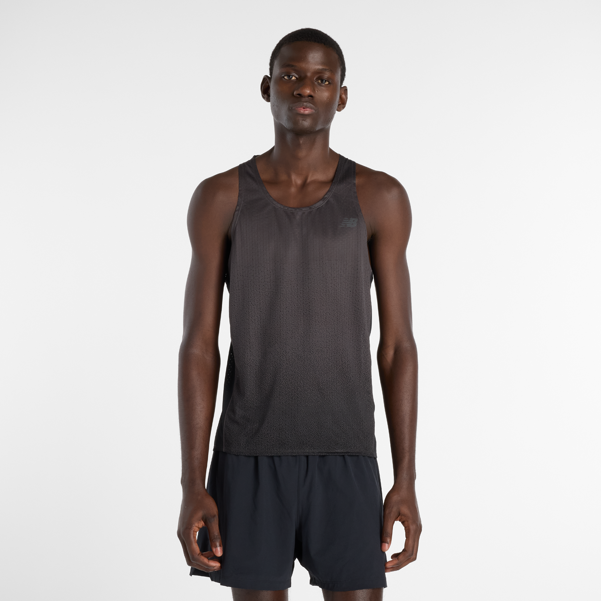 Koszulka męska New Balance MT61S1LIBK – czarna