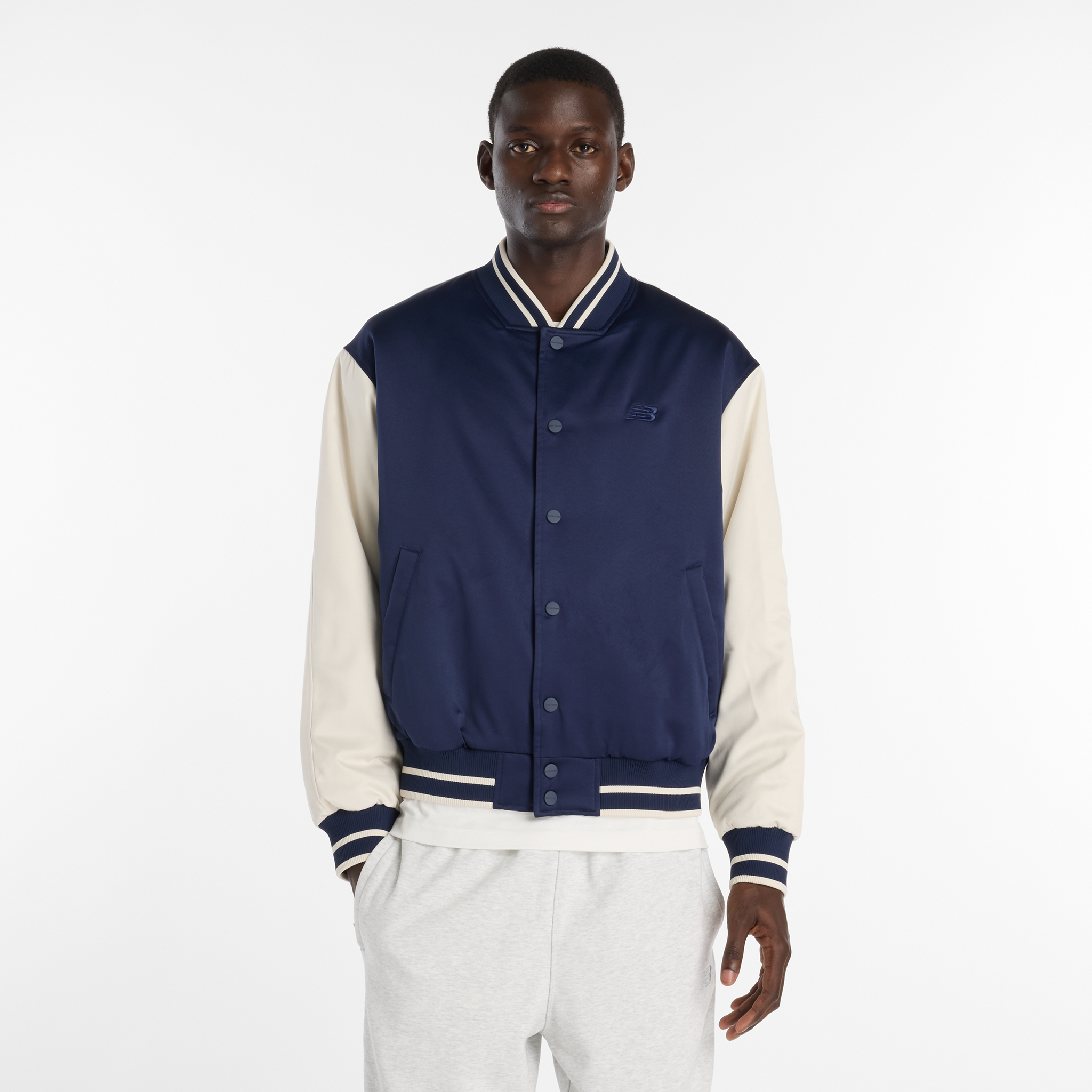 Kurtka męska New Balance MJ6102R7TNV – granatowa