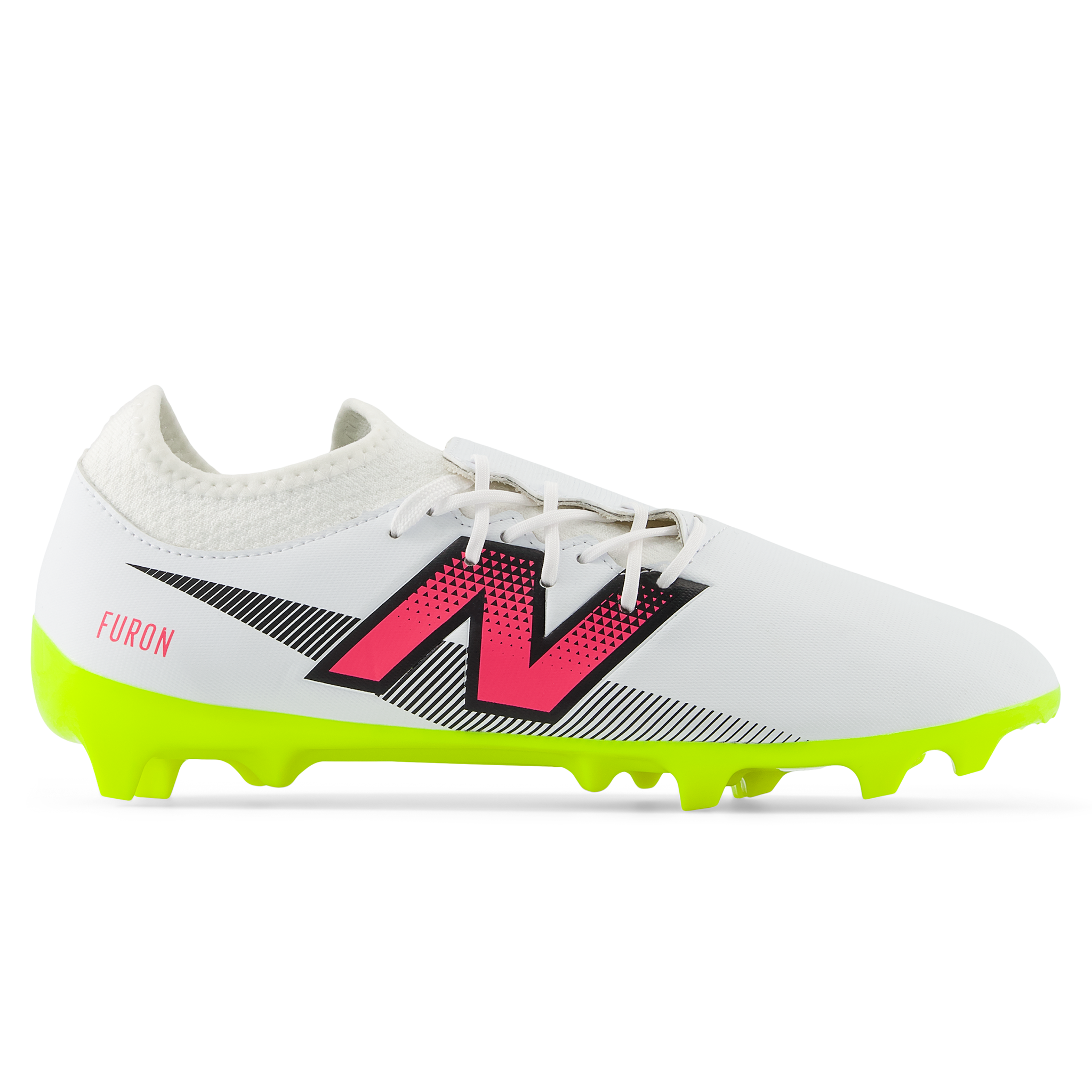 Korki męskie New Balance FURON V7+ DISPATCH FG SF3FH75 – białe