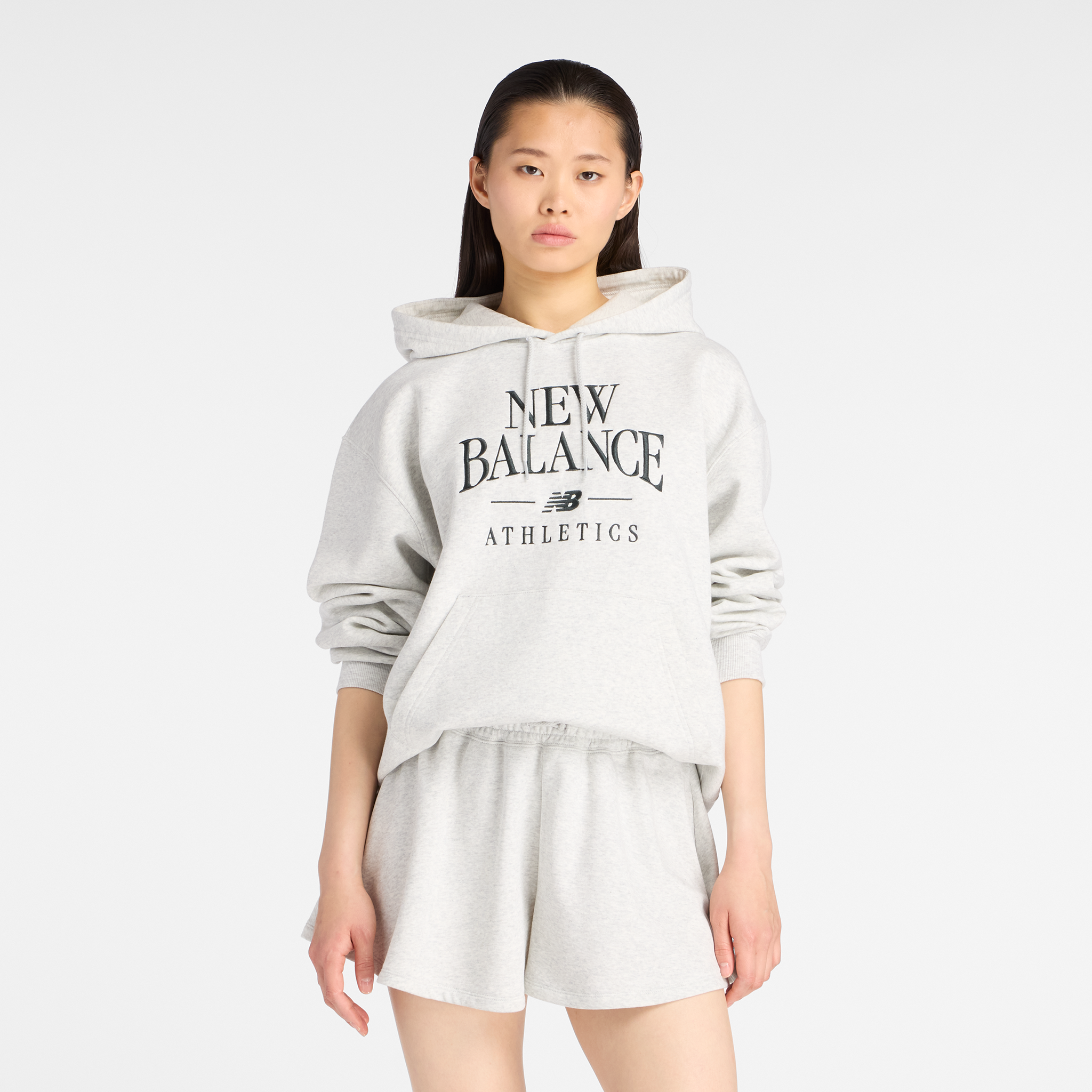 Bluza damska New Balance WT61U6QSAHH – szara