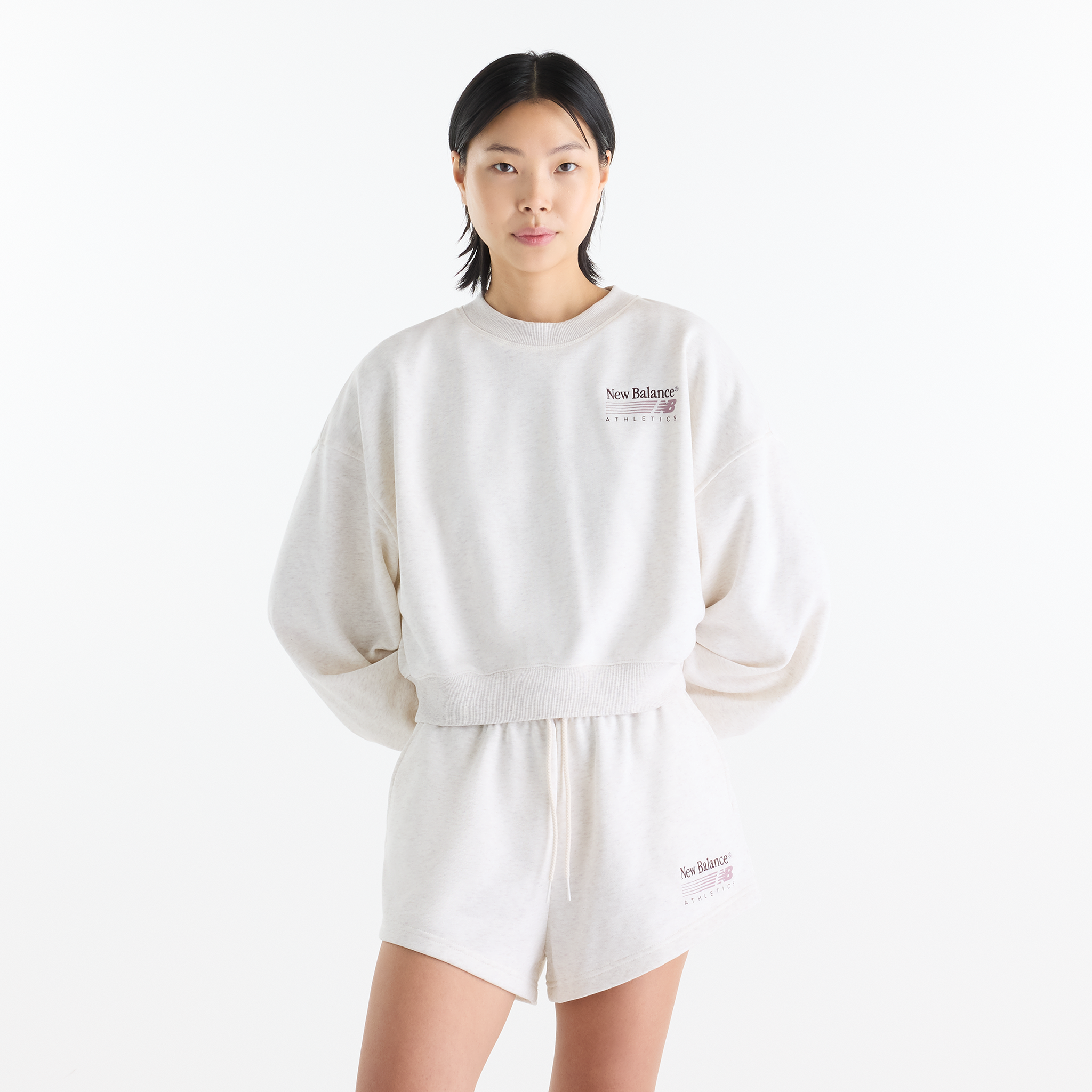 Bluza damska New Balance WT62X7T4LIT – biała