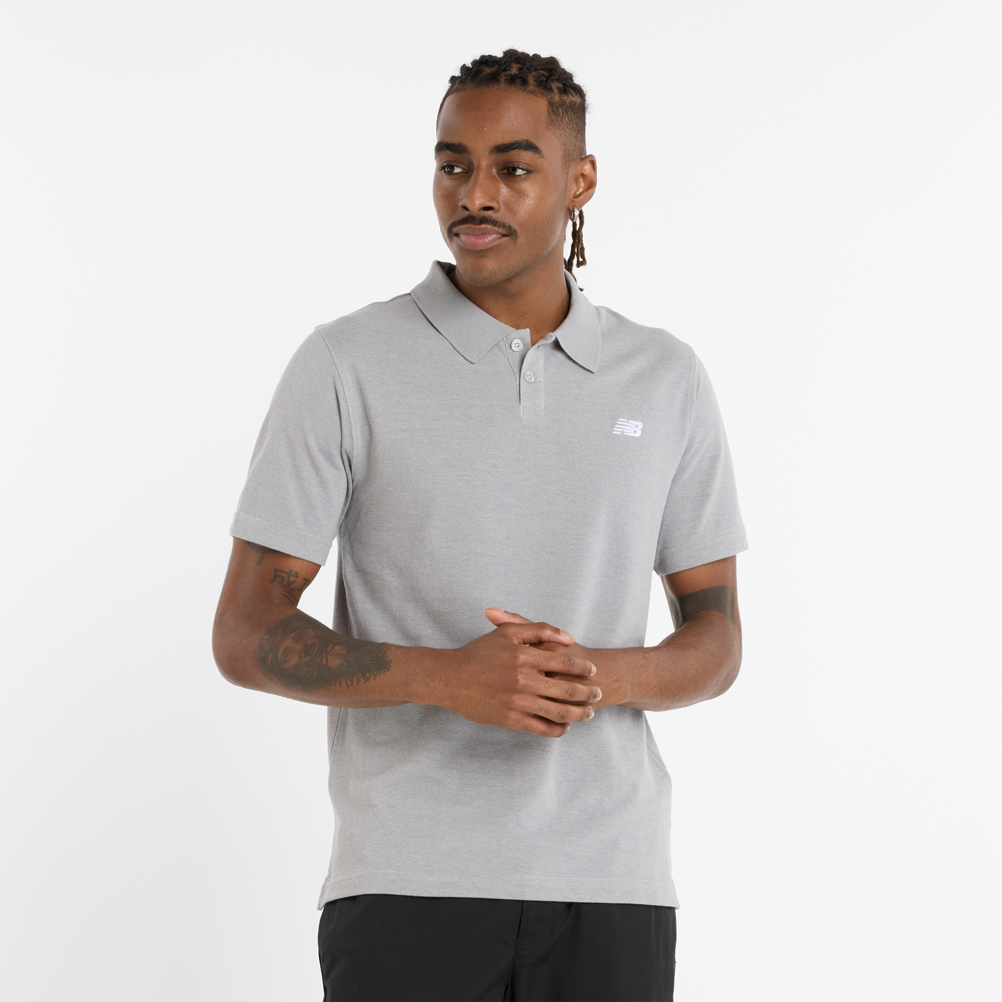 Férfi póló New Balance MT51519AG – szürke XL - XL
