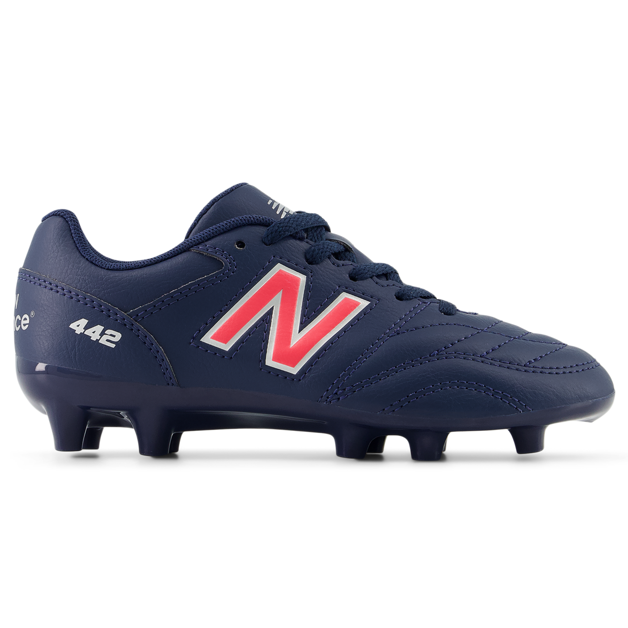 Korki dziecięce New Balance 442 ACADEMY JNR FG V2 JS43FMP2 – granatowe