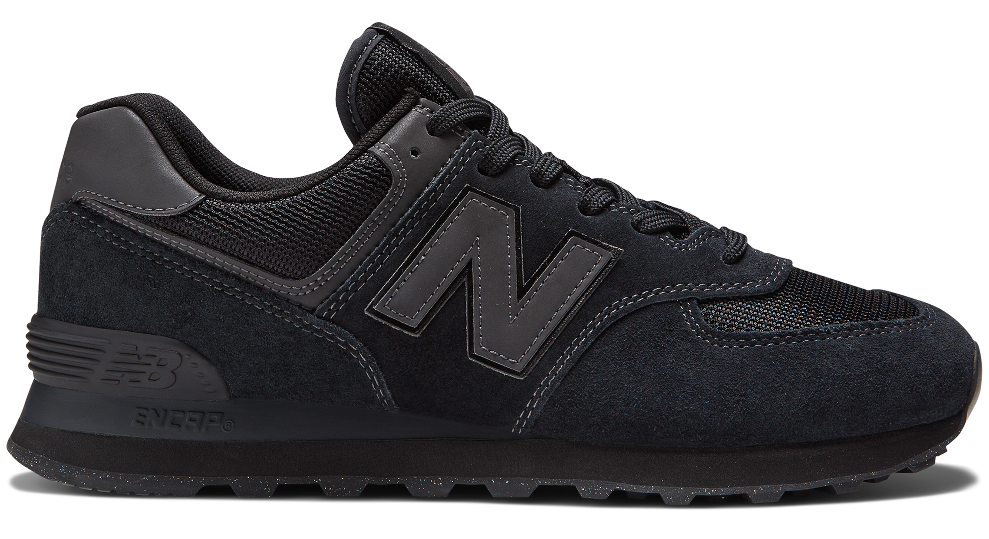 Pánské boty New Balance ML574EVE - černé 46,5 D - 46,5 D