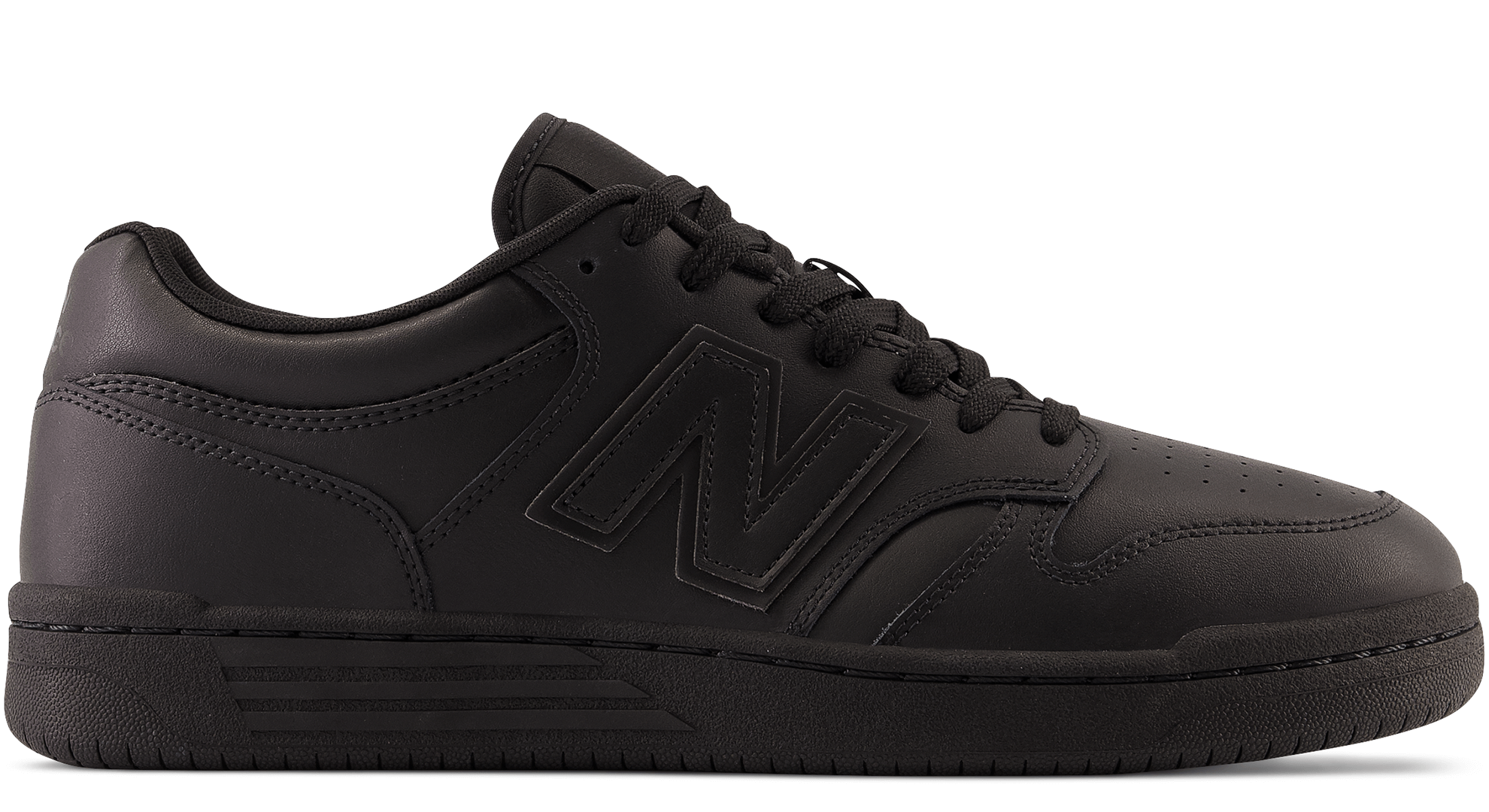 Buty unisex New Balance BB480L3B – czarne 43 Standardowa (D) - 43 Standardowa (D)