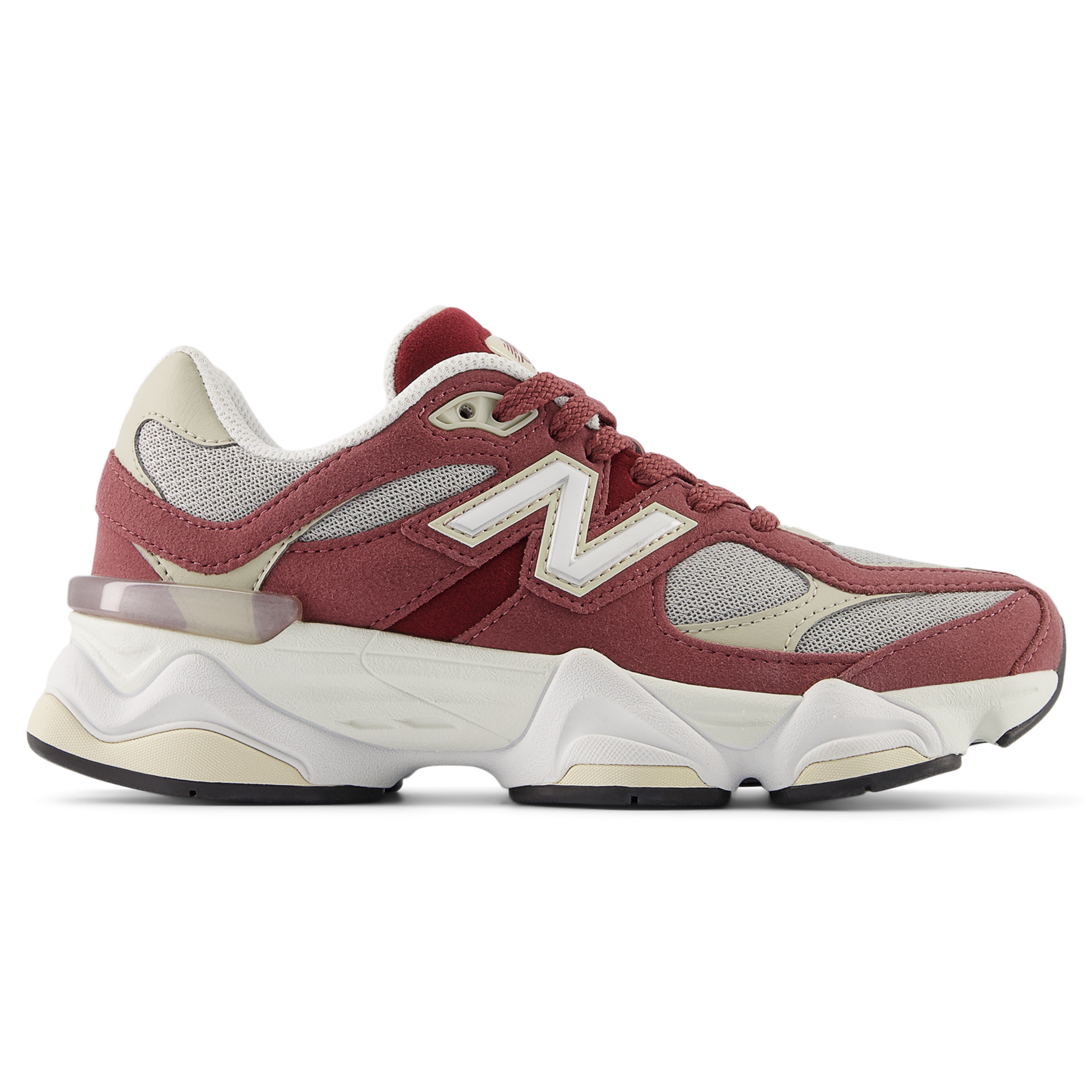 Buty dziecięce New Balance GC9060CT – bordowe